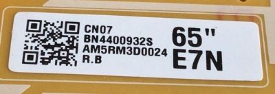 KIT DE TARJETAS PARA TV SAMSUNG MAIN BN94-14277J / BN41-02703A / BN97-15719D / FUENTE BN4400932S / AM5RM3D0024 / PANEL CY-CN065HGLV2H / MODELO UN65RU730DFXZA FA01 / UN65RU7300FXZA FA01 - Imagen 3